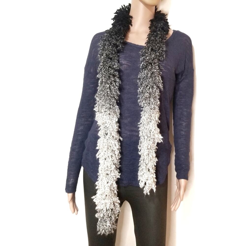 Ombre Loose Weave Scarf